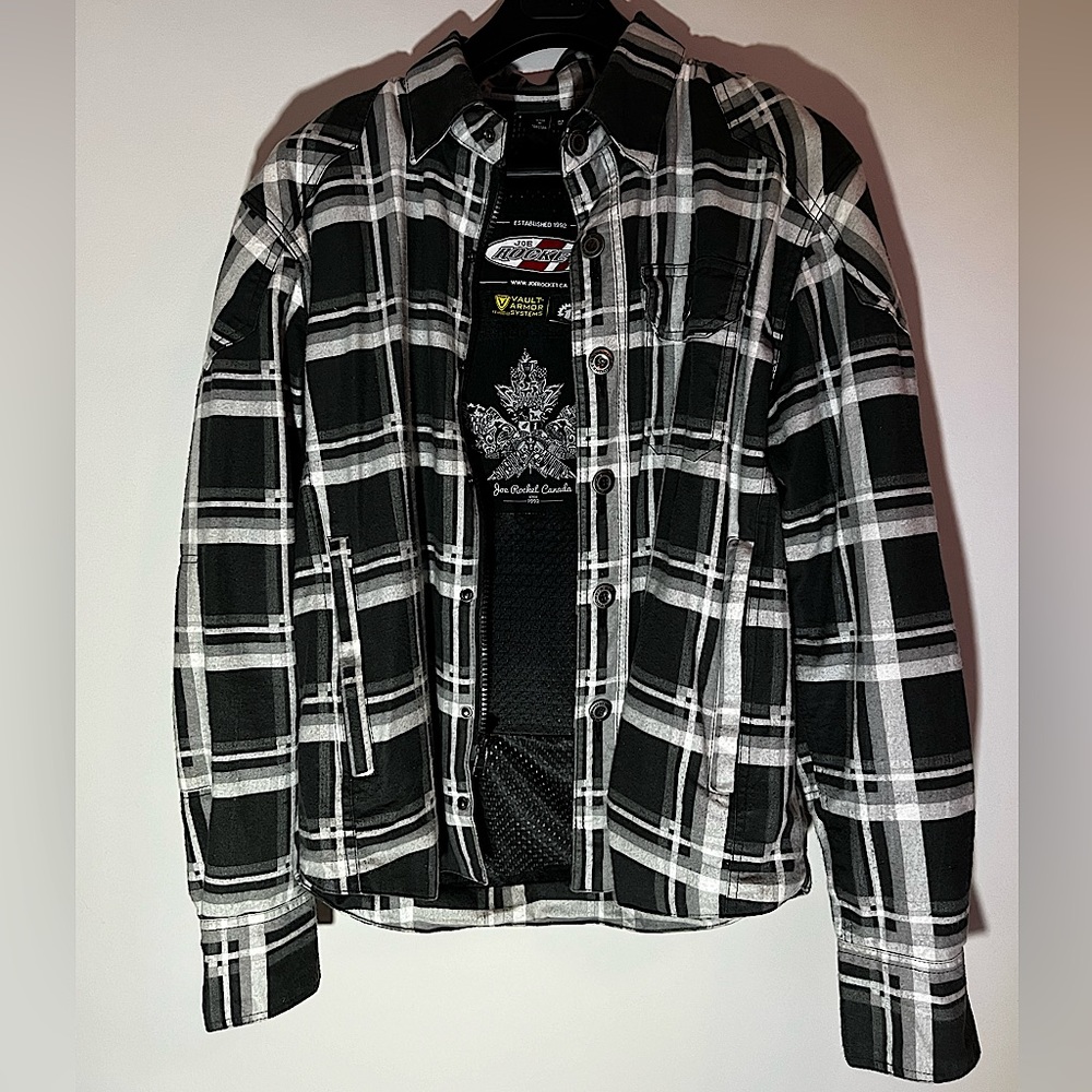 Joe Rocket Mission Motorcycle Armoured Shirt (Medium) (worn twice last season)